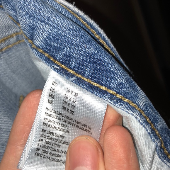 ripped american eagle jeans - Picture 3 of 4